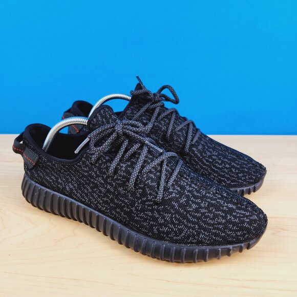 Adidas Yeezy Boost 350 Low Pirate Black Mens Size 11 Sneakers Lace‎ Up BB5350 main image 9